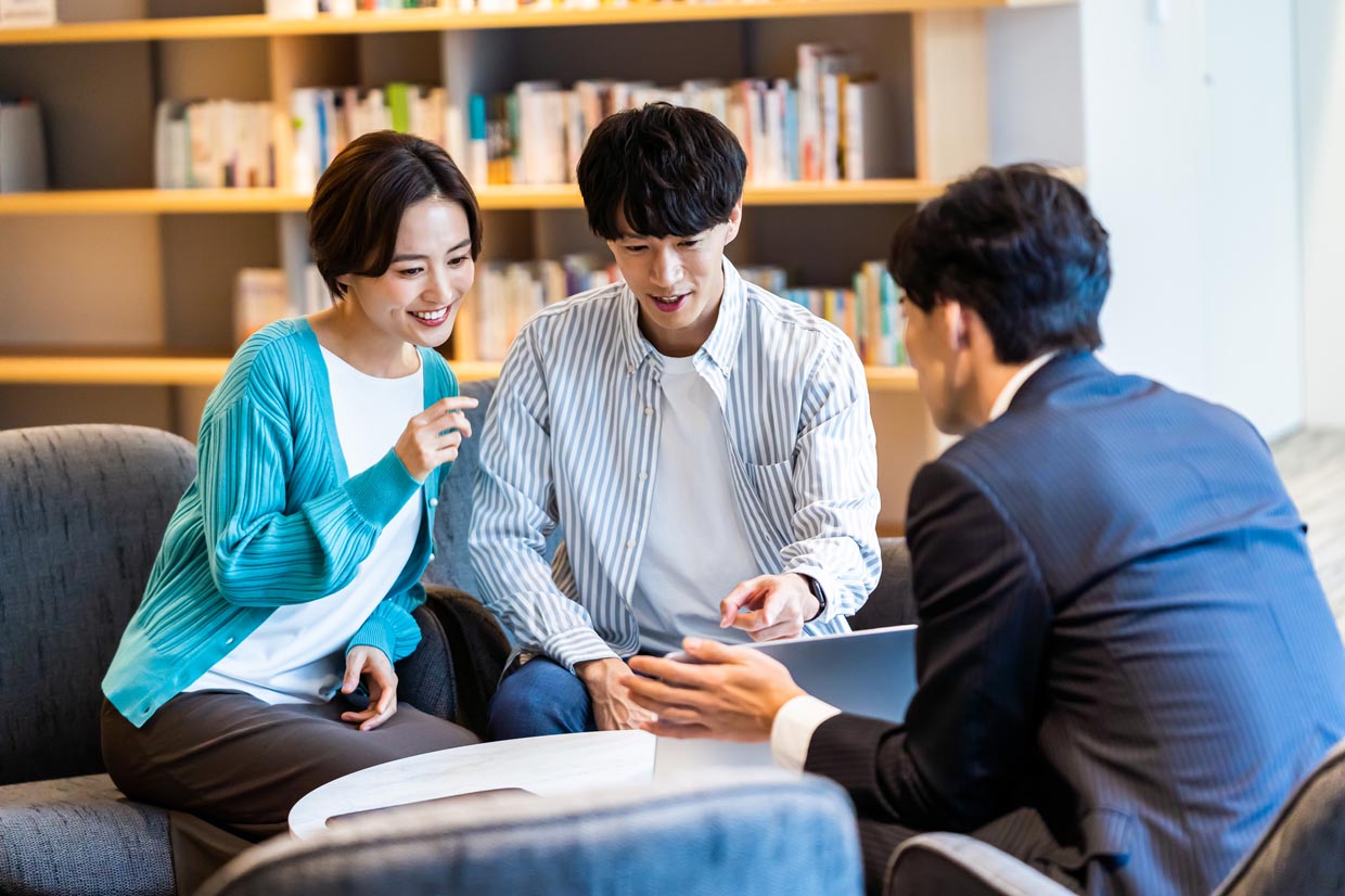 イメージ：仲介の様子